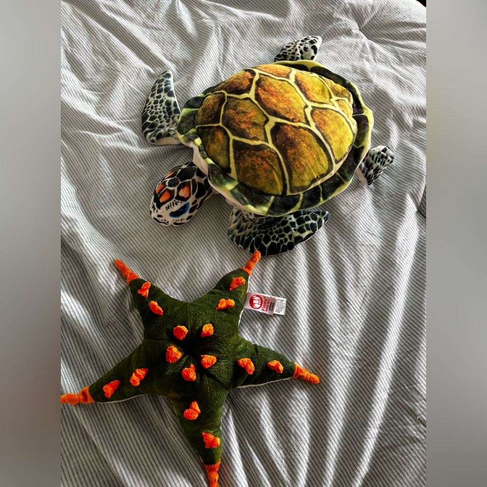 starfish and sea turtle Plush Toys